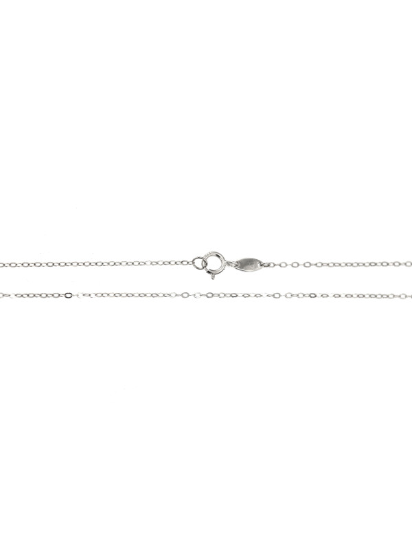 White gold chain CBCAB-0.80MM