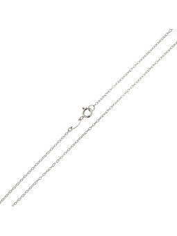 White gold chain CBCAB6-0.80MM