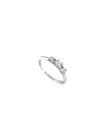 White gold engagement ring with diamond DBBR11-03 