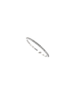 White gold eternity ring with diamonds DBBR12-17