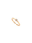 Rose gold ring with diamond DRBR02-39 