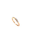 Rose gold ring with diamond DRBR18-01 