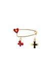 Yellow gold brooch FGS02-03 