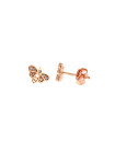 Rose gold bee pin earrings BRV10-10-01 