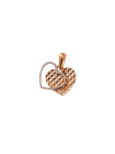 Rose gold heart pendant ARS01-41 
