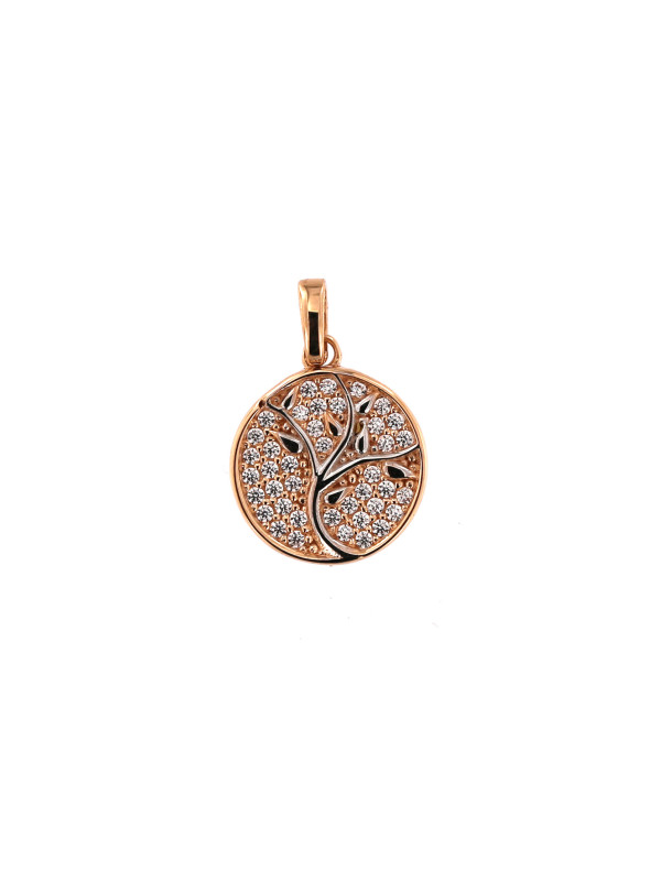 Rose gold pendant tree of life ART01-33