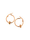 Rose gold earrings BRR01-02-16 
