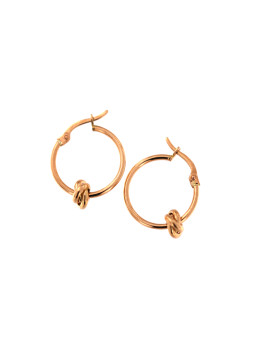 Rose gold earrings BRR01-02-16