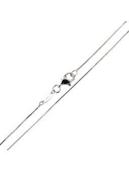 White gold chain CBBOX-0.50MM