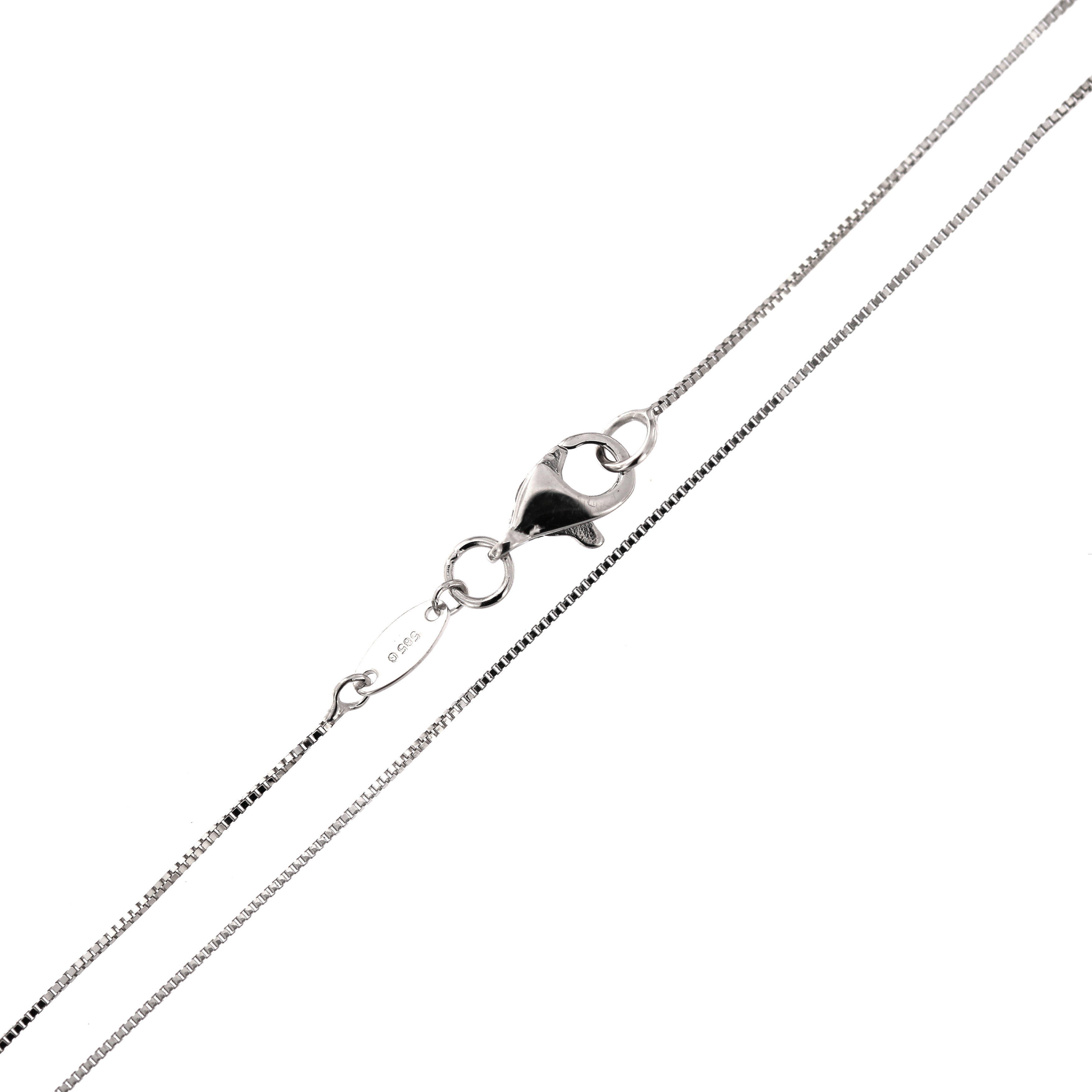 White gold chain CBBOX-0.50MM