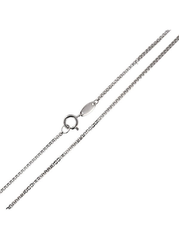 White gold chain CBBOX-0.80MM 40CM