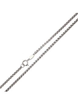 White gold chain CBBOXR-1.20MM 50CM