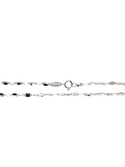 White gold chain CBCPH-2.00MM 38CM