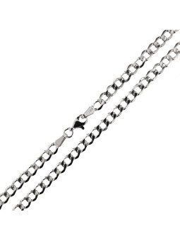 White gold chain CBG3-4.00MM 50CM