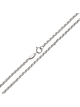 White gold chain CBROLO-1.20MM 50CM