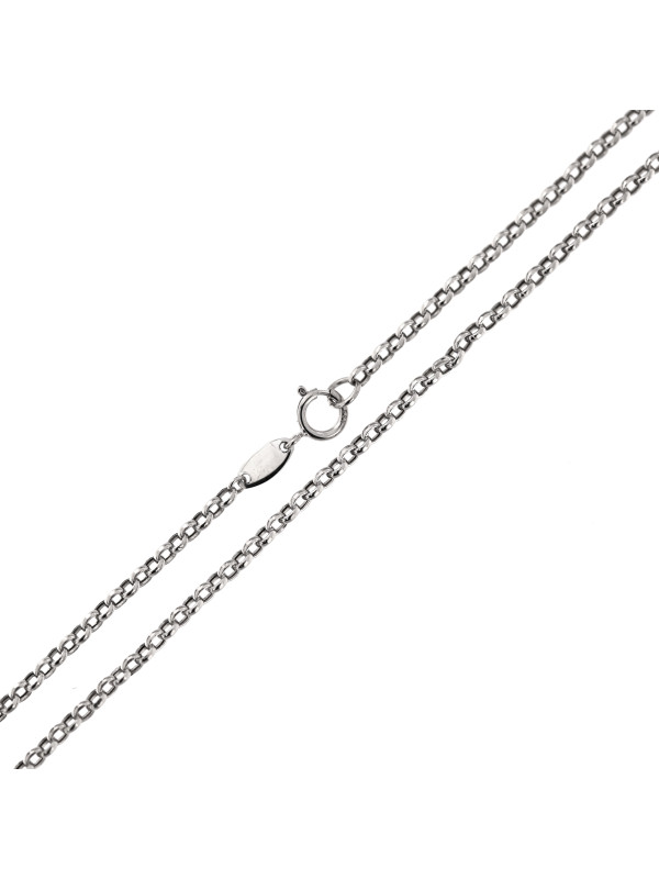 White gold chain CBROLO-1.20MM 50CM