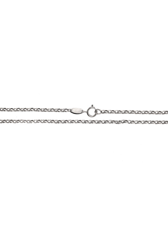 White gold chain CBROLO-1.20MM 50CM