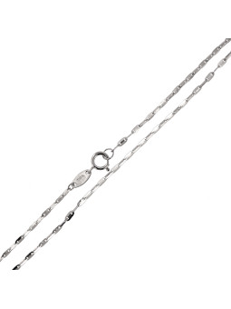 White gold chain CBVAL-1.20MM 40CM