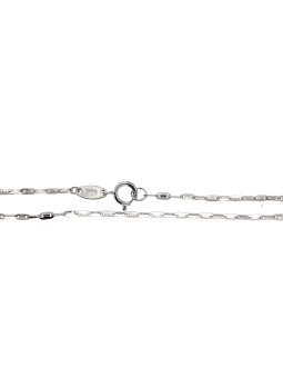 White gold chain CBVAL-1.20MM 40CM