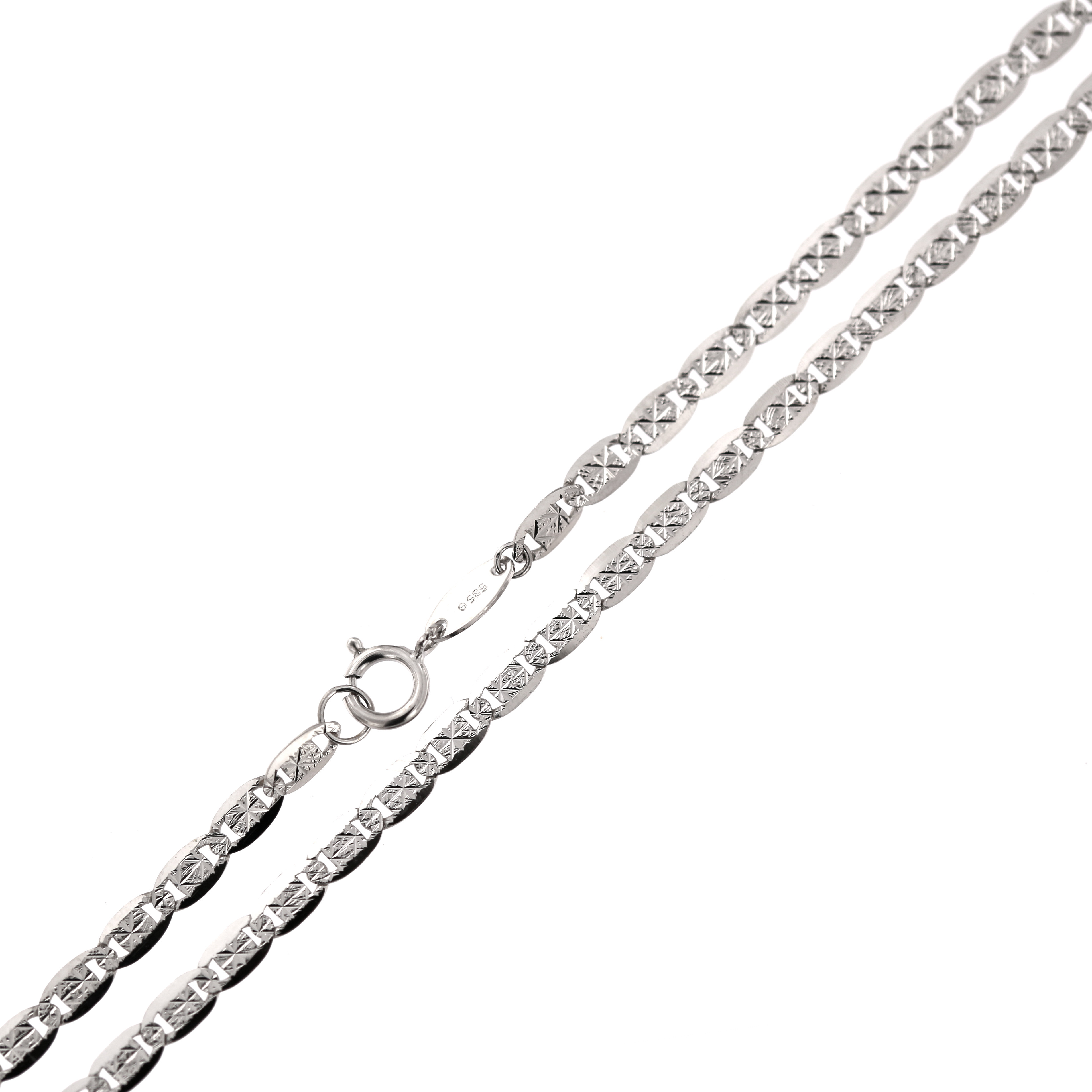 Balto aukso grandinėlė CBVALS-3.00MM 45CM