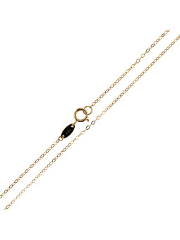 Yellow gold chain CGCAB-0.90MM 38CM