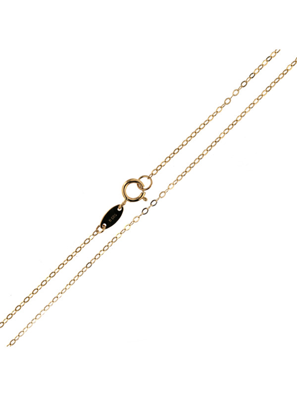 Yellow gold chain CGCAB-0.90MM 38CM