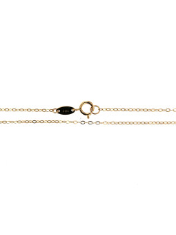 Yellow gold chain CGCAB-0.90MM 38CM