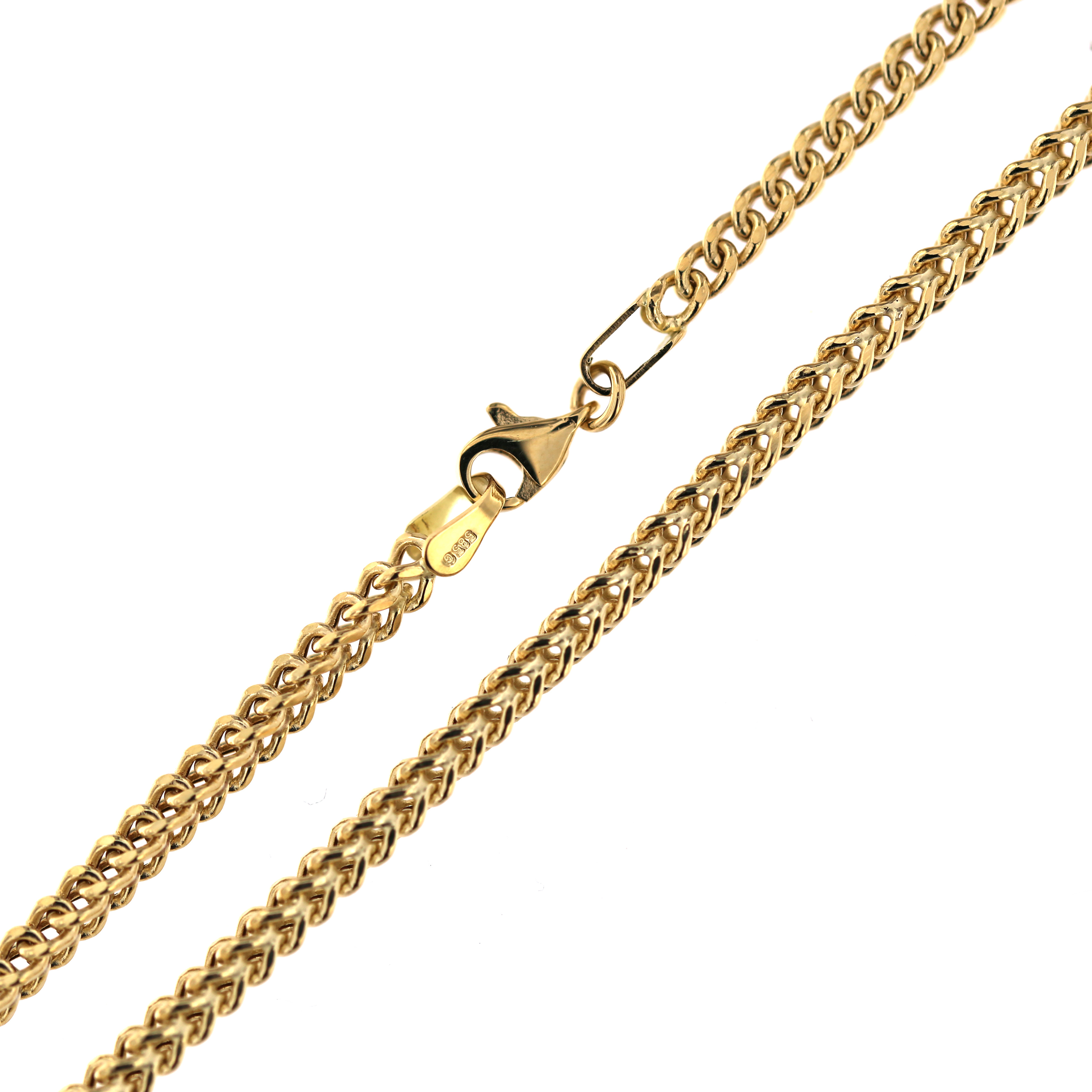 Yellow gold chain CGSPRTDK-3.00MM 50CM