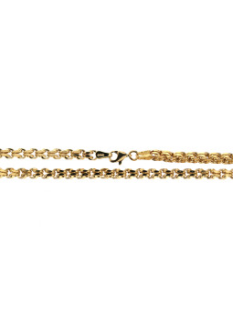Yellow gold chain CGZF10-3.00MM 50CM