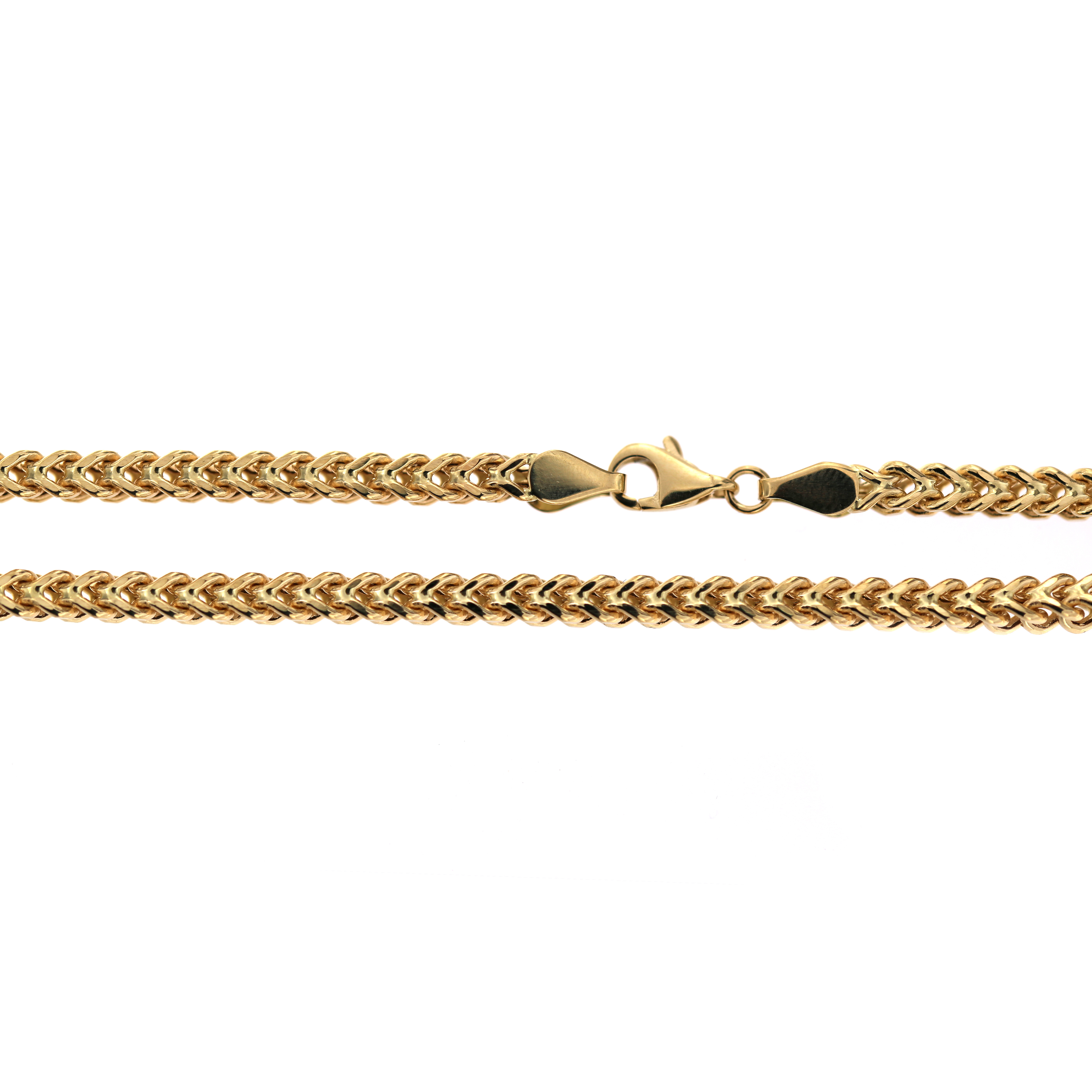 Yellow gold chain CGSPRTDK-4.00MM 55CM