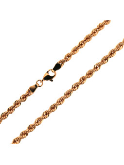 Rose gold chain CRLHR-4.00MM 45CM