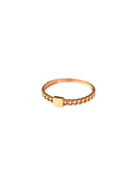 Rose gold ring DRB03-25 17MM