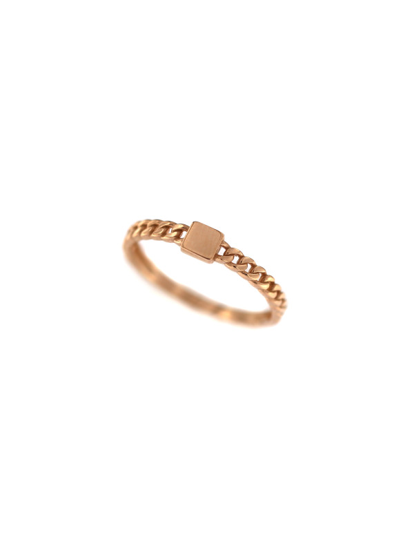 Rose gold ring DRB03-25 17MM