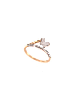 Rose gold ring DRB19-05 14MM
