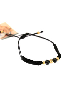 Black string bracelet EGZS07-J-05