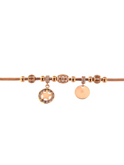 Rose gold zirconia bracelet ESP27-02