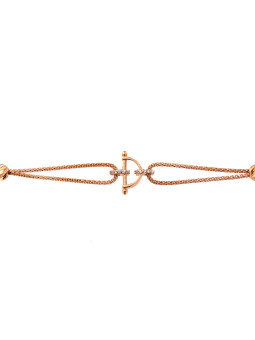 Rose gold bracelet ESP25-01