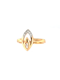 Rose gold zirconia ring DRC01-13