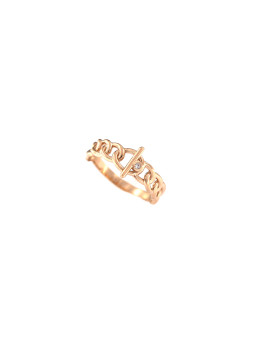 Rose gold zirconia ring DRC02-11 16.5MM