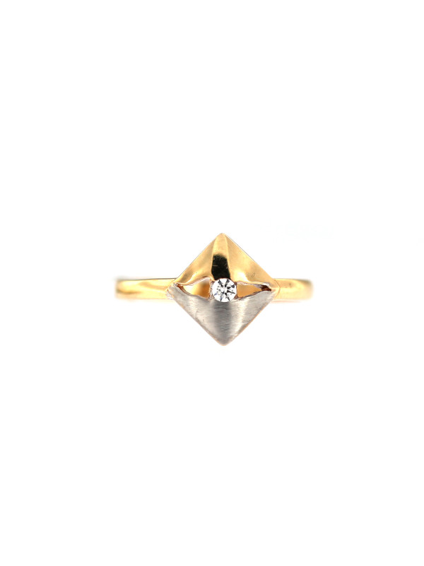 Rose gold zirconia ring DRC03-02