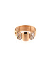 Rose gold zirconia ring DRC04-05 