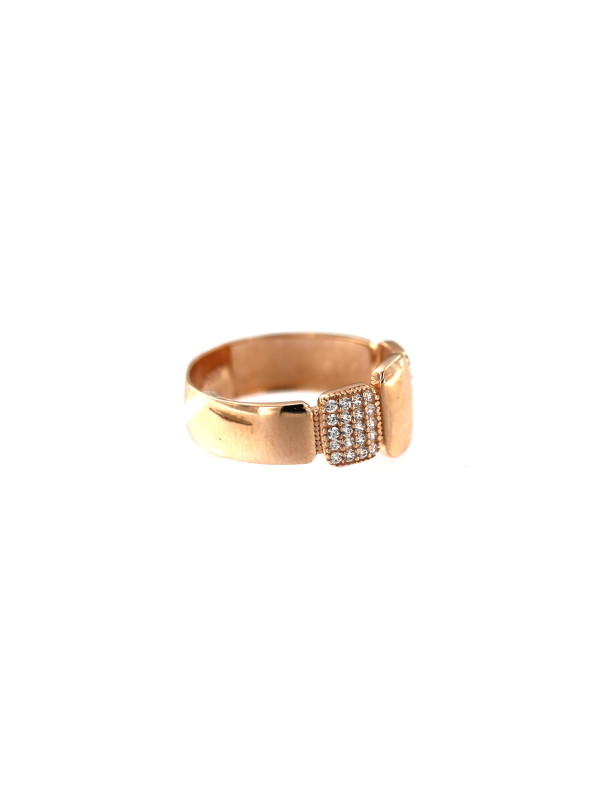 Auksinis žiedas su cirkoniais DRC04-05