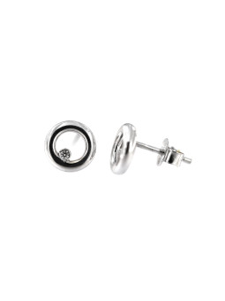 White gold diamond earrings BBBR01-07-17