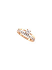 Rose gold zirconia ring DRD02-09 18MM 