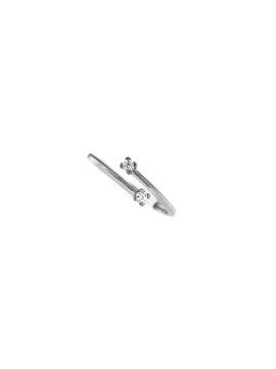 White gold ring with diamond DBBR19-01