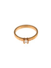 Rose gold engagement ring DRS01-01-28 18MM 