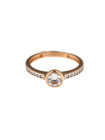 Rose gold engagement ring DRS03-05-04 18MM 