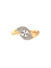 Rose gold zirconia ring DRS04-01-01 17.5MM 