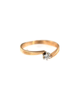 Auksinis sužadėtuvių žiedas DRS04-02-02