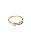 Rose gold engagement ring DRS04-02-18 